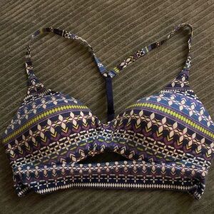 Victorias Secret brand multicolor pattern bra size 34 B